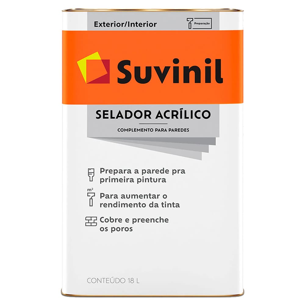 Selador Acrílico Suvinil 18L