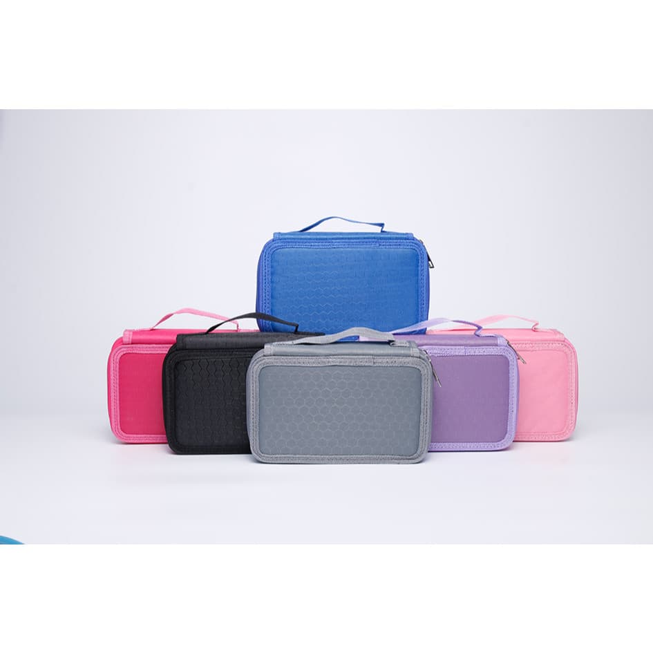 Estojo Escolar/Estojo Box/Estojo De Lápis Com 35 Furos De Cor/Material Escolar/Papela