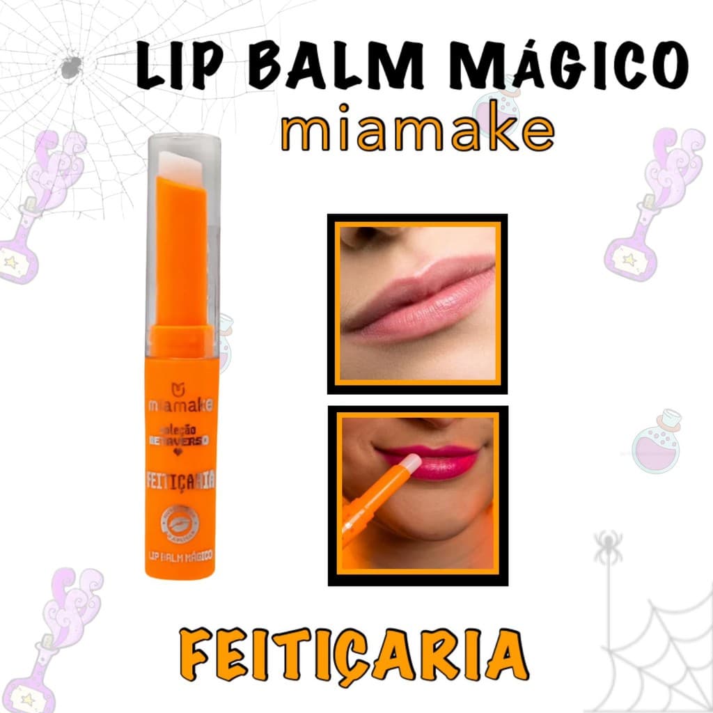 Lip Balm Magico Feitiçaria Muda de Cor MiaMake