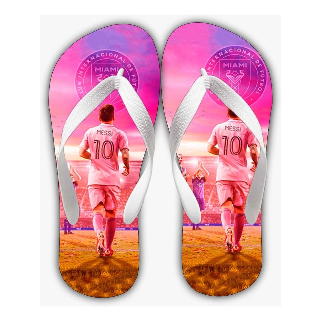Chinelo Do Messi Neymar Cristiano Ronaldo Adulto E Infantil