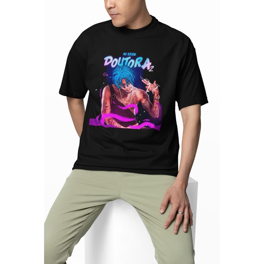 Camiseta Altíssima Qualidade Estilo De Rua Lenda do Funk Eterno MC Kevin Doutora 2