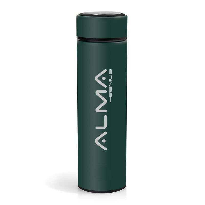 Squeeze Térmico Aço Inox 500Ml Alma Genius Verde