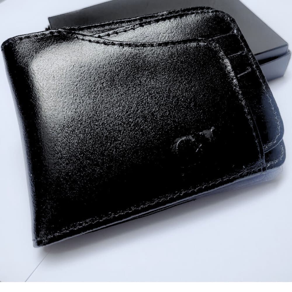 Carteira Masculina Couro CNH  Porta Documentos  e Espaço Para moedas