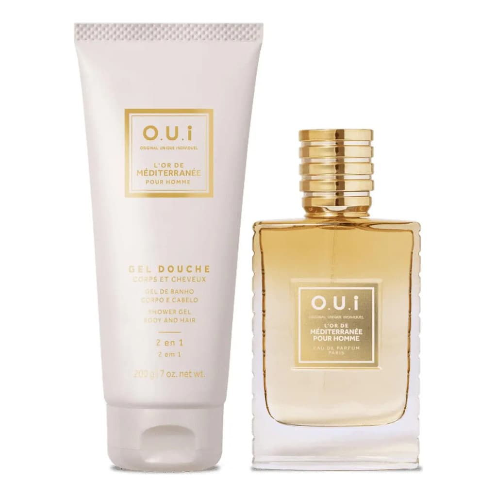 Kit O.u.i Lor De Méditerranée  Eau De Parfum+gel De Banho Masc ORIGINAL