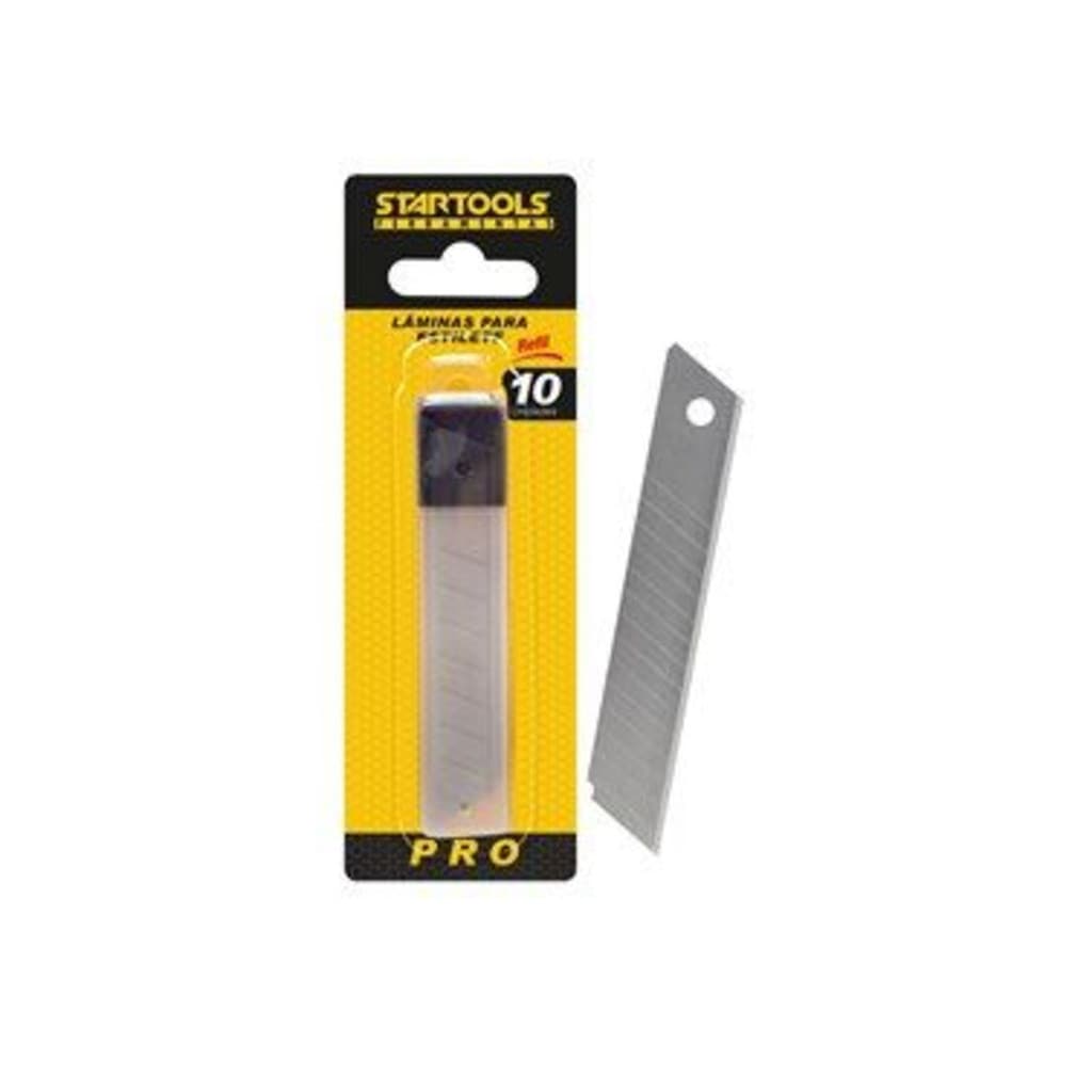 Kit Refil Com 10 Lâminas Para Estilete 0,5MM