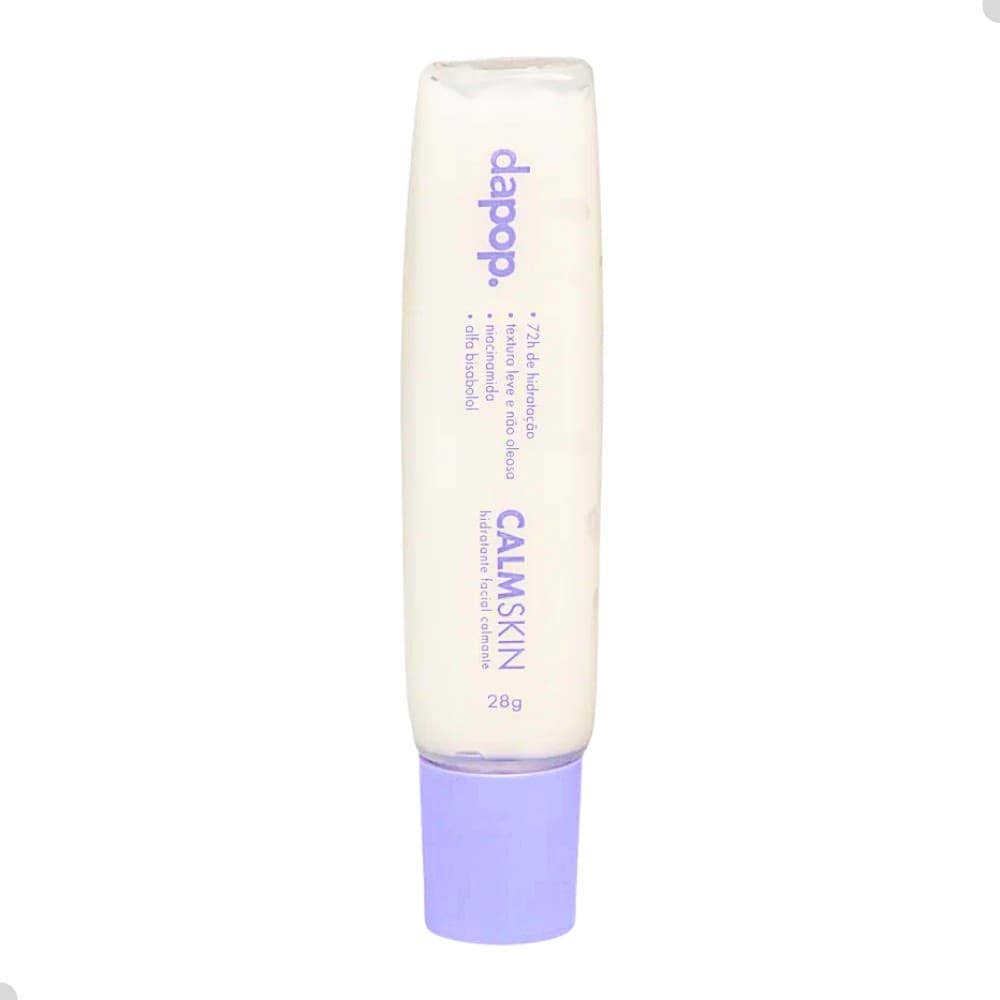 Hidratante Facial Calmskin Dapop 28g Longa Duração Acalma Irritação Reduz Vermelhidão