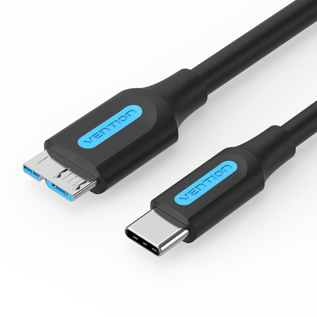 Cabo Usb 3.0 P/ HD Externo Ou Case Hd Rapido 1 Metro Vention