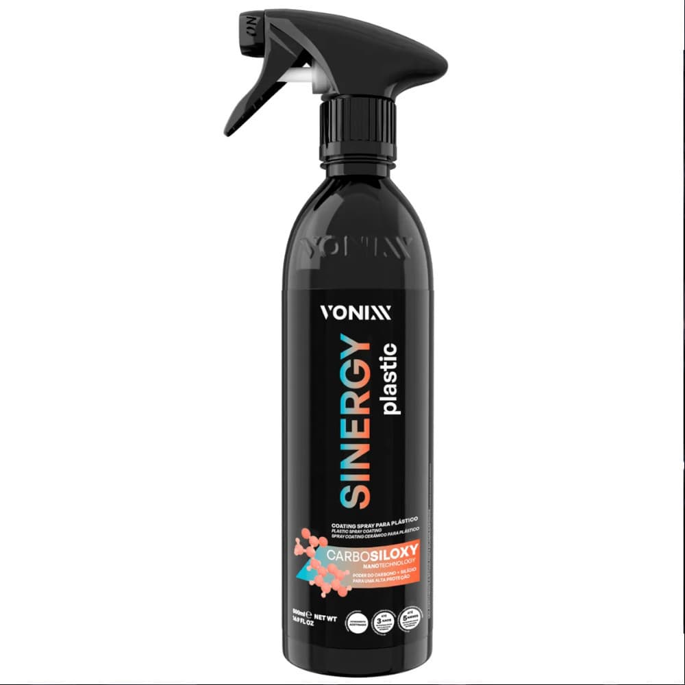 SINERGY PLASTIC 500ML COATING SPRAY PARA PLASTICOS