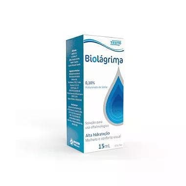Biolagrima Solucao Para Lentes 15 Ml Teuto