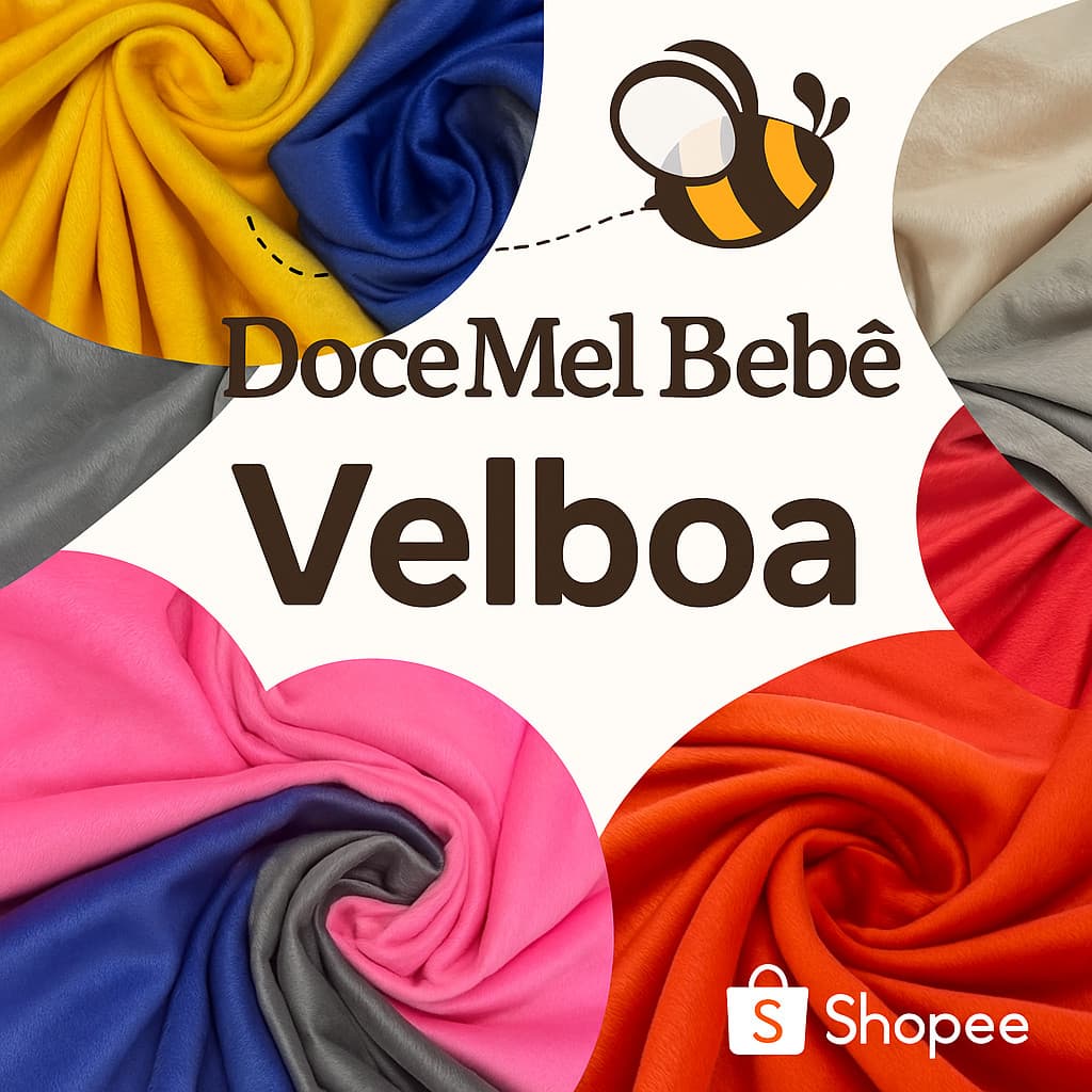 Tecido Velboa Pelúcia Soft Varias Cores Pelo Baixo 1x1,50mt 100% Poliester