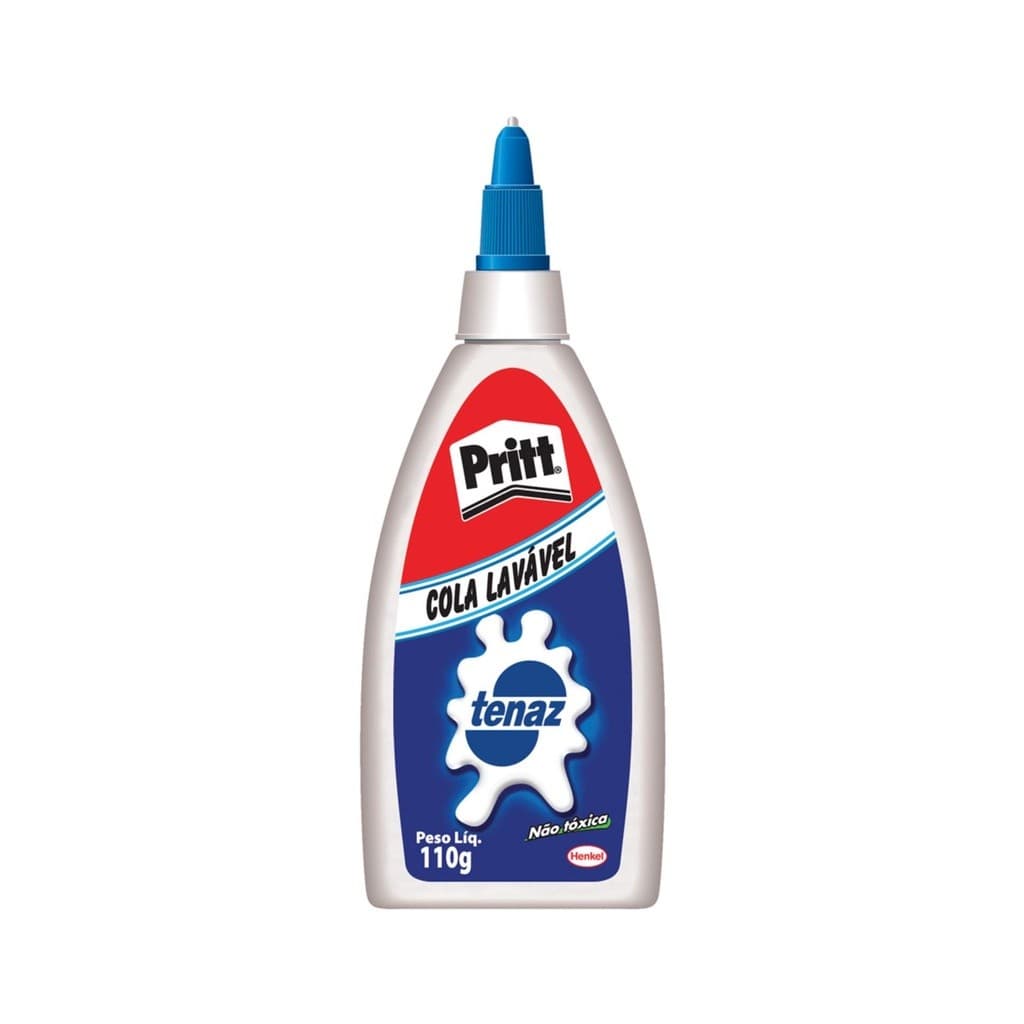 Cola Líquida Pritt Lavavel Tenaz Escolar Não Toxica 110g