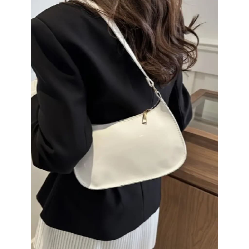 Bolsa Feminina de Ombro Estilo Baguete Chic