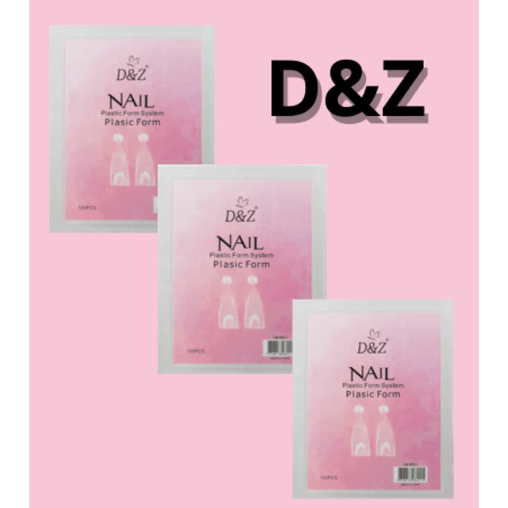 Molde F1 Mandorla 120 Unidades D&z Alongamento Unha De Gel  D&Z 8021