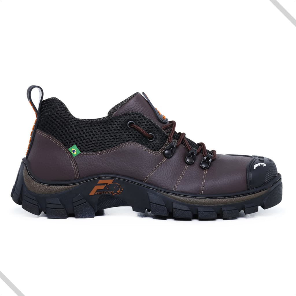 Coturno Masculino Trabalho Bota Segurança Adventure Palmilha de Gel