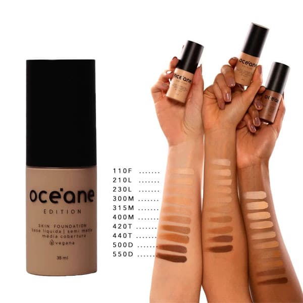 Base Liquida Oceane Edition Skin Foundation Semi Matte