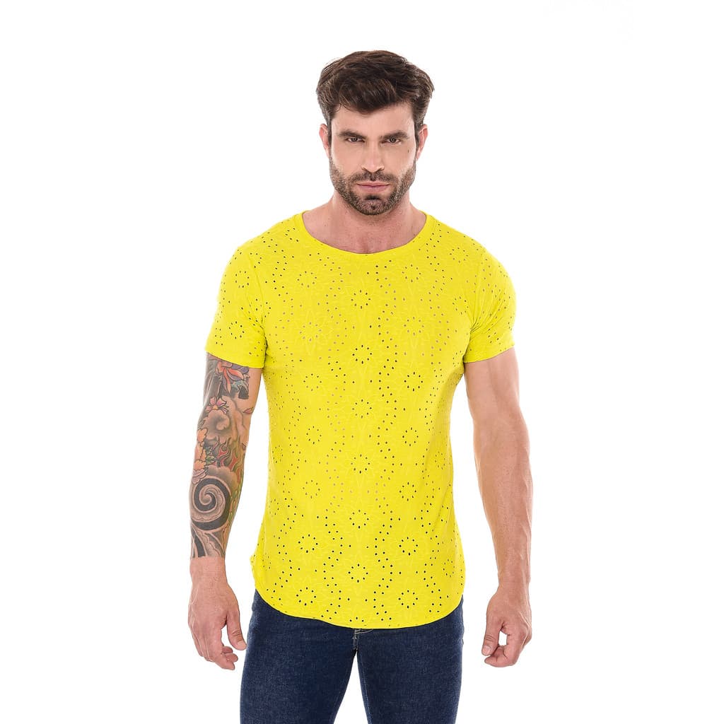 Camiseta Masculina Long -Line