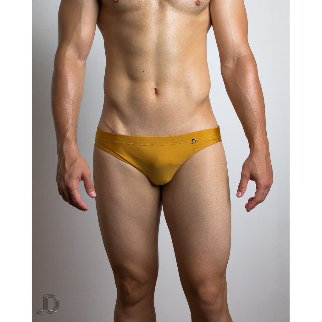 SUNGA MASCULINA SUPER SLIM DIABOY GOLD
