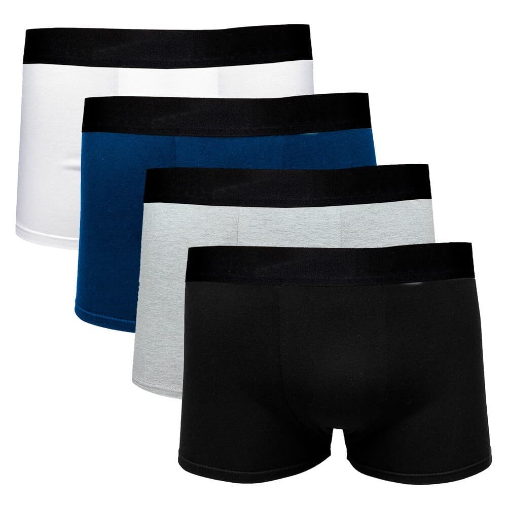 1 Cueca Boxer Lisa Algodão ST masculina
