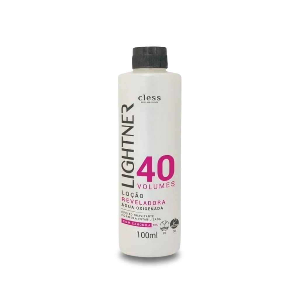 Água Oxigenada Lightner 100ml Volume 40 Cless