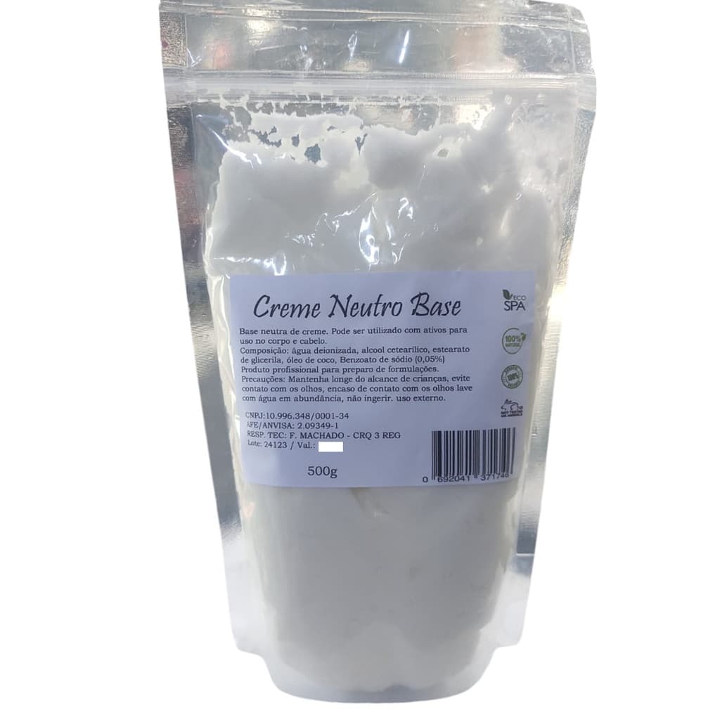 Base Neutra para creme Vegana Super Consistente