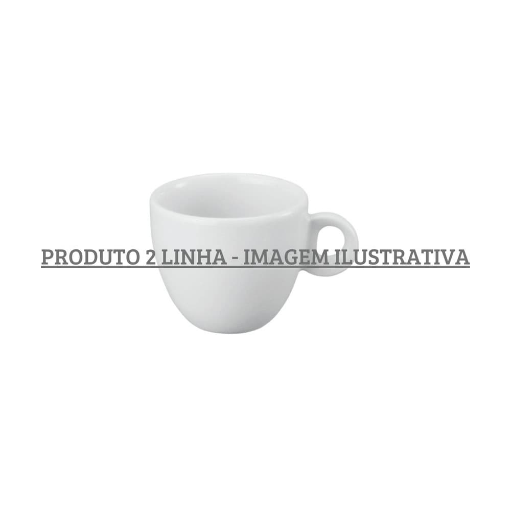Xicara Chá 160ml Porcelana Schmidt - Mod. Sofia 2° Linha