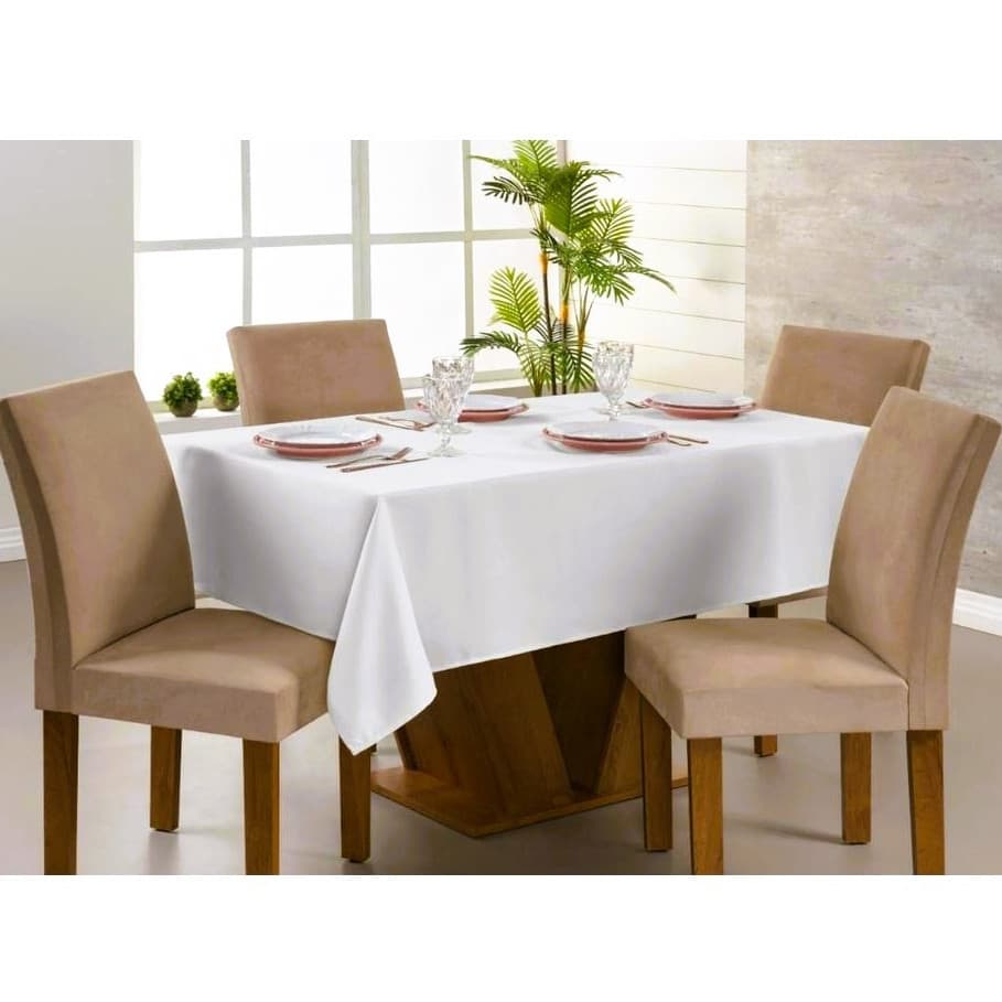 Toalha De Mesa Retangular , Várias Cores, Tecido Oxford 2,00 x 1,40 m