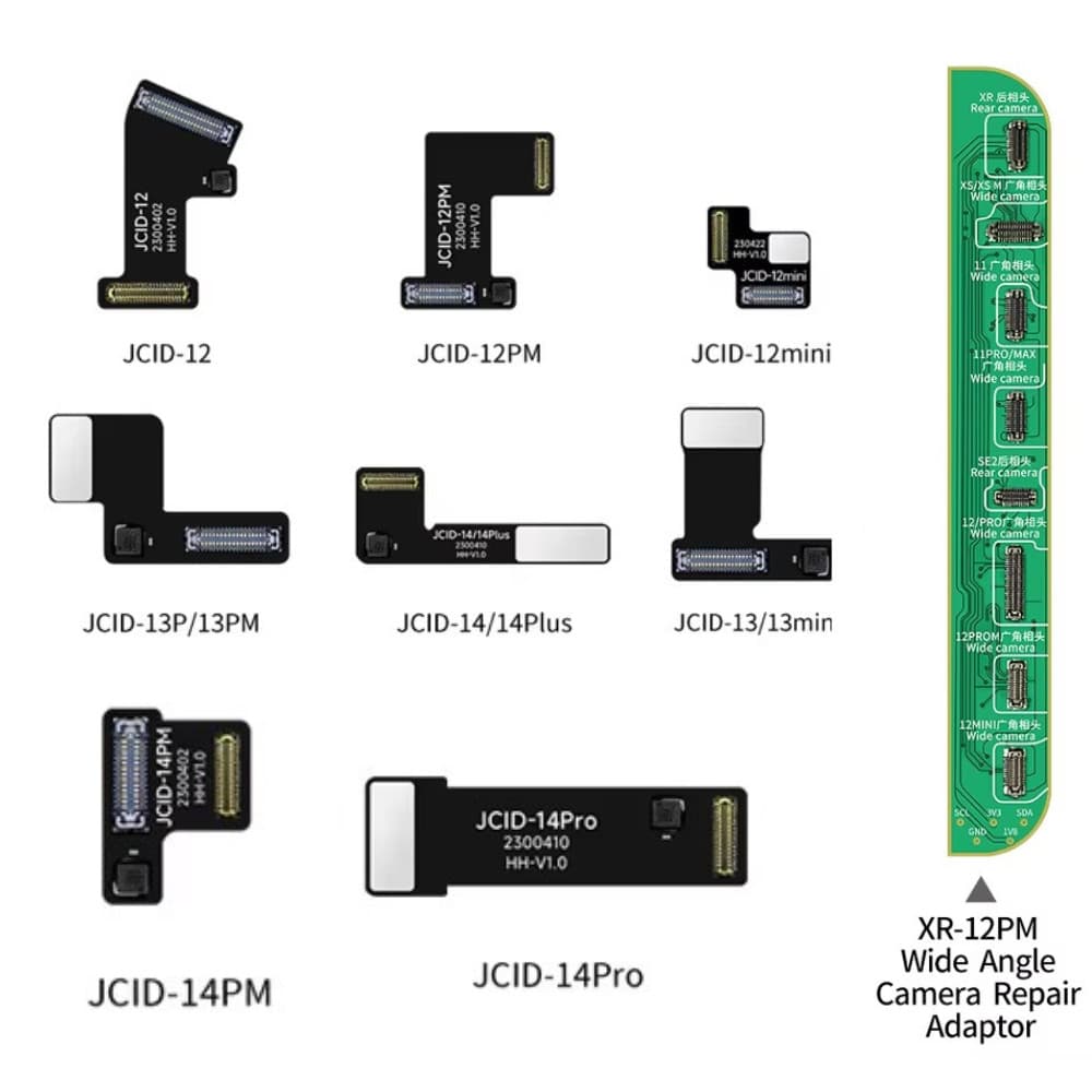 Cabo Flex Camera Tag-On Repair Fpc JCID Para IP12 - IP 14PM