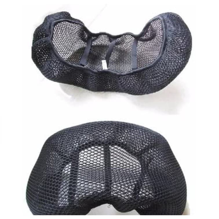 Capa De Banco Para Moto Termica Impermeavel Ventilada Preta