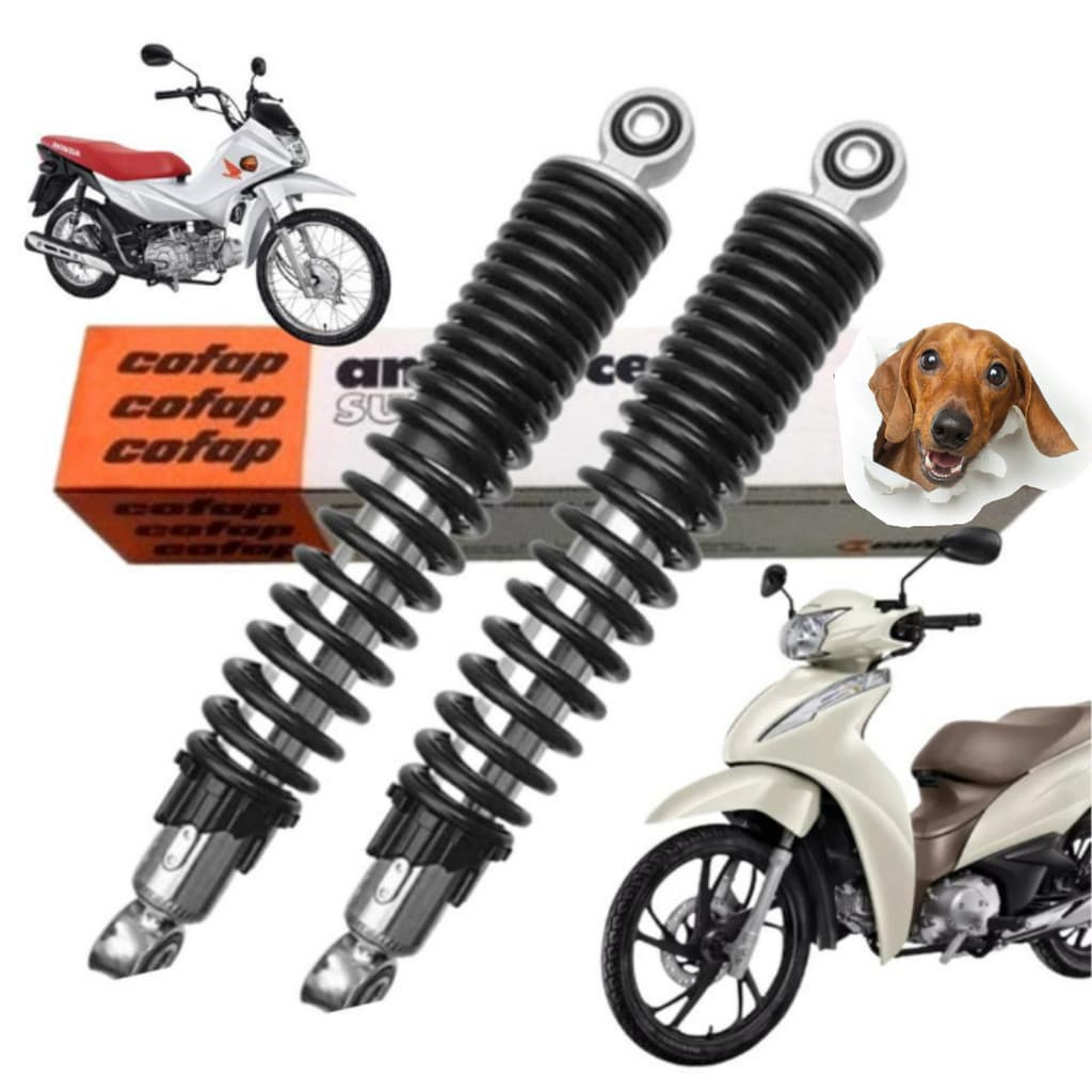 Par Amortecedor Honda Biz Pop 100 110 125 1998 A 2022 Original Cofap