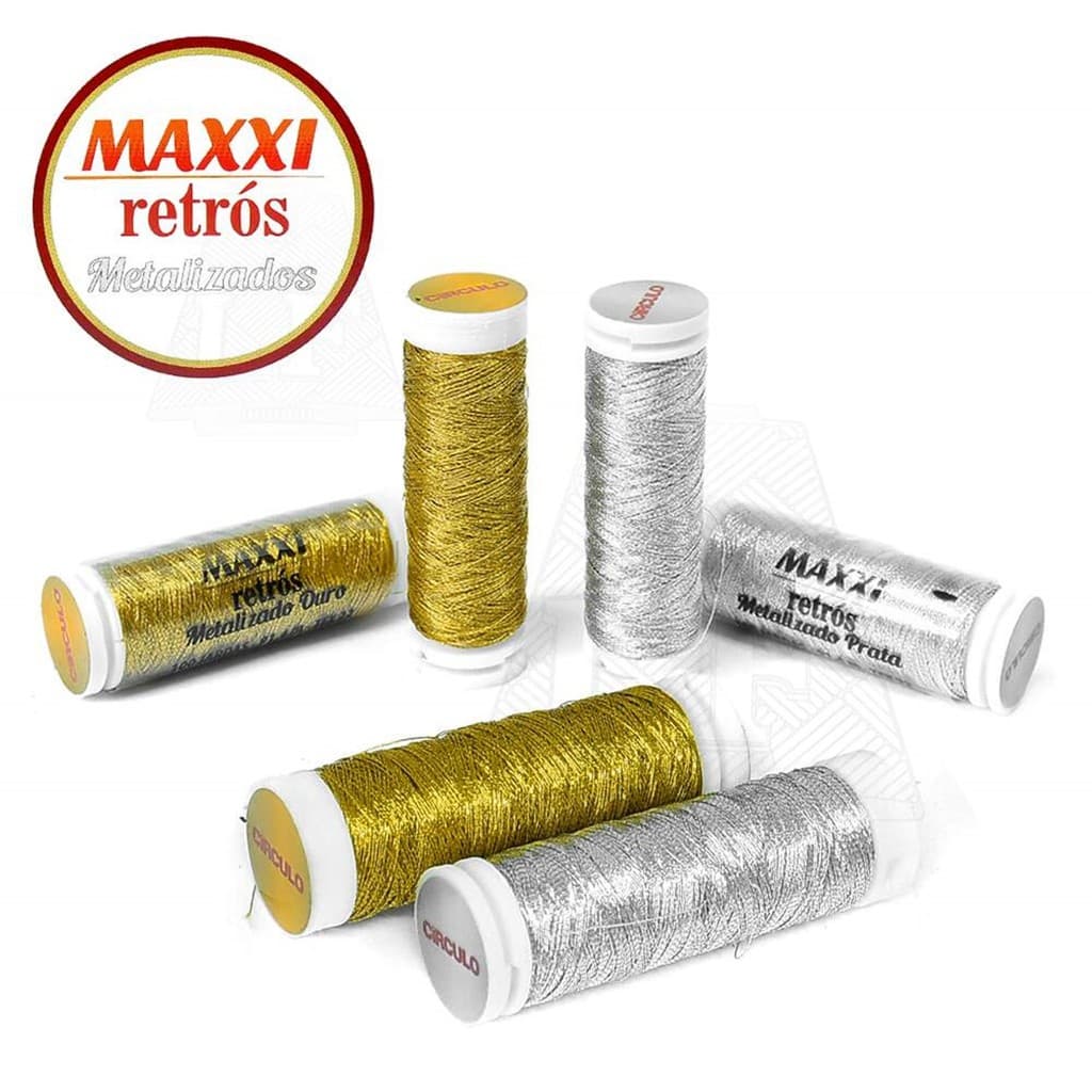 Linha Maxxi Retrós Metalizada 91,4m - Círculo