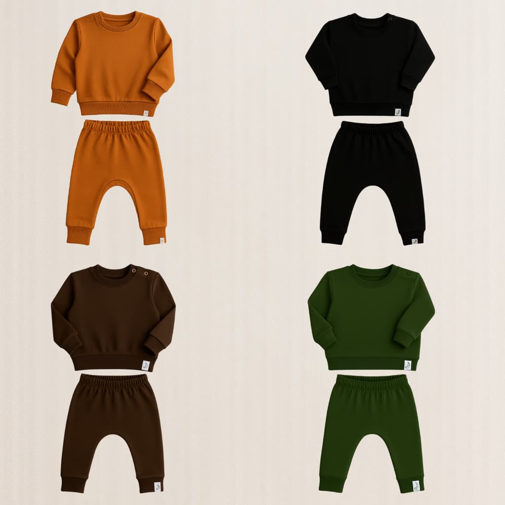 Conjunto Suedine Menino de Frio para Bebê ou Criança