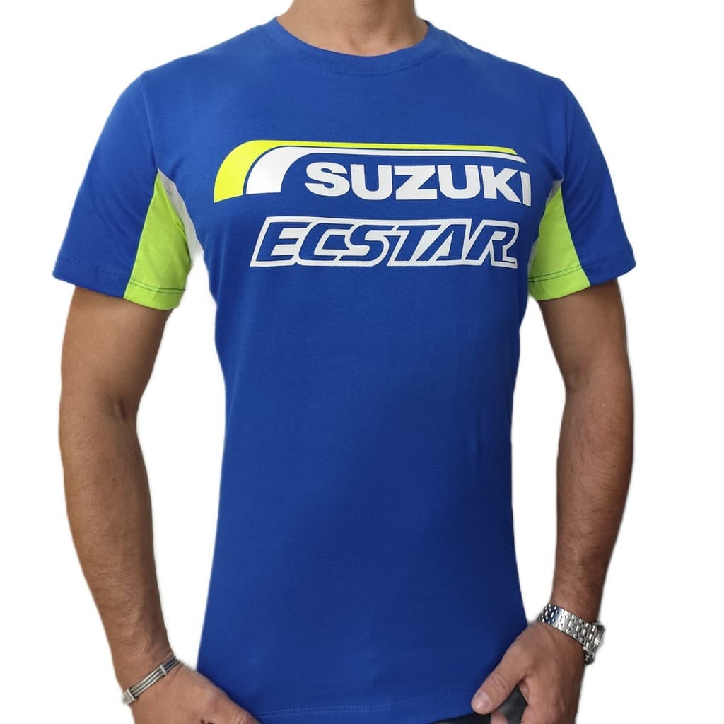 Camiseta Suzuki Ecstar Moto GP Azul Royal - ALL 262AZ
