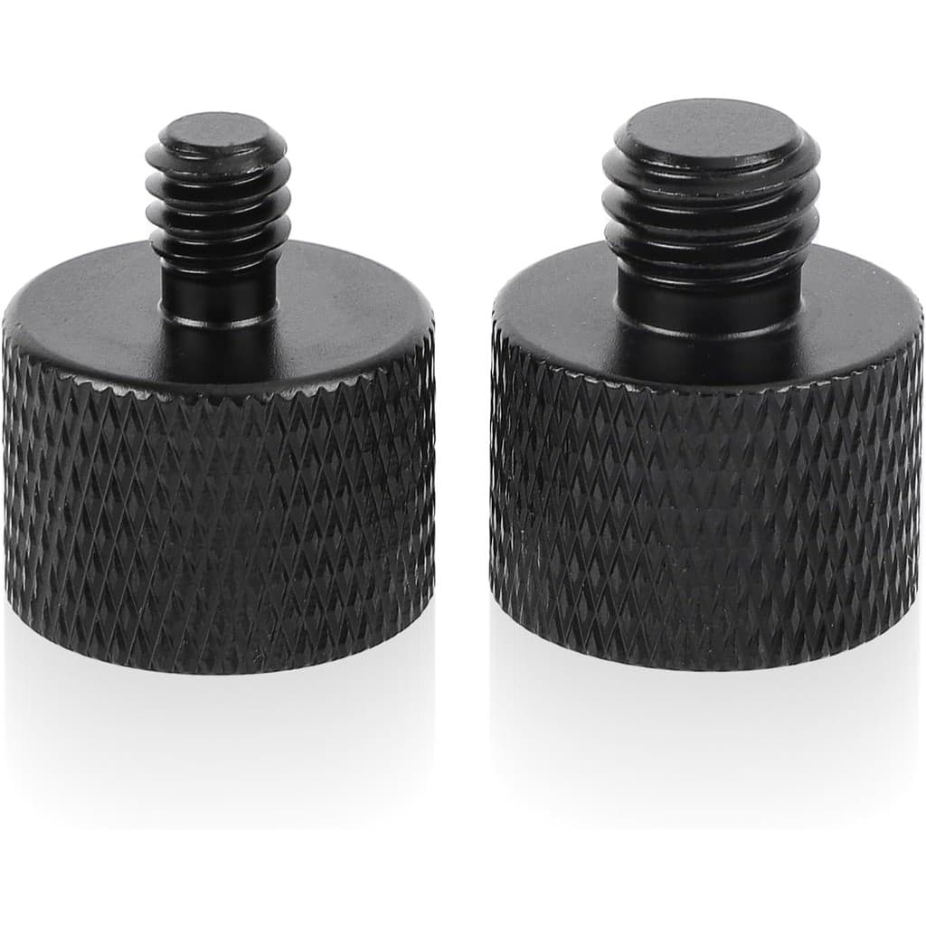 Adaptador De Suporte De Microfone De 2 Unidades , Câmera De Liga De Alumínio De 5/8 A 1/4 E 3 Parafuso Rosca Para Tripés