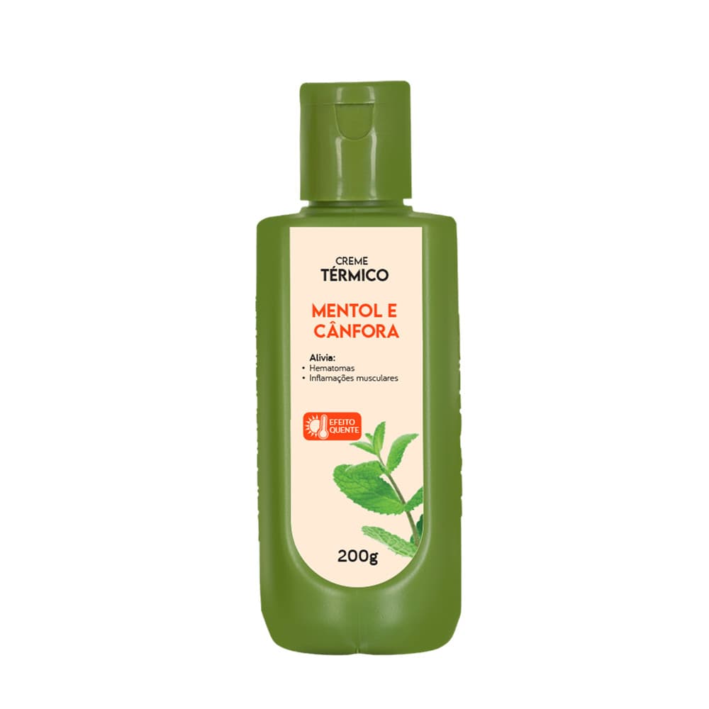 Abelha Rainha Bom Médico Creme Térmico Mentol e Cânfora - 200g