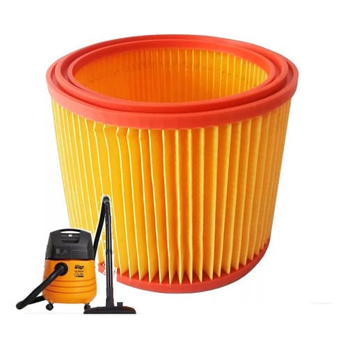 Filtro Permanente Amarelo Para Aspirador Wap Gt Prof 20L