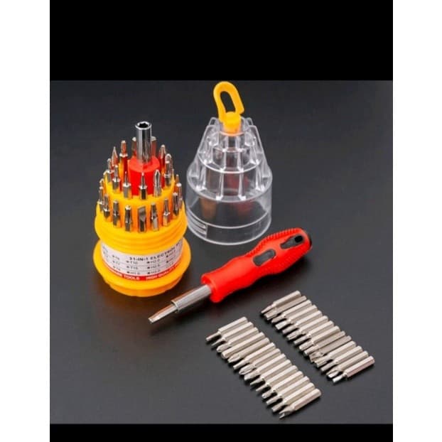 Kit Ferramentas Jogo de Chave de Precisão 31 Peças