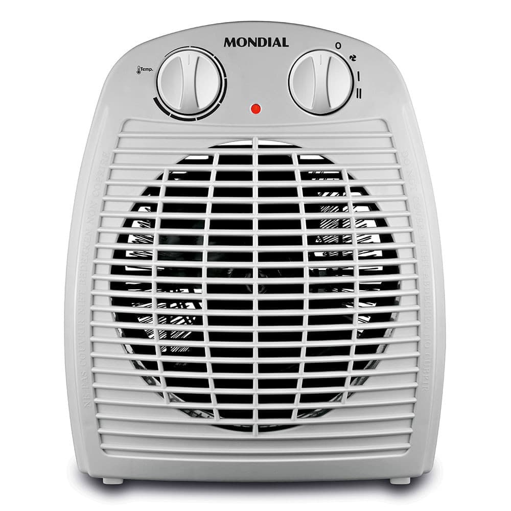 Aquecedor A Ar Mondial Cinza e Branco A-08 220V