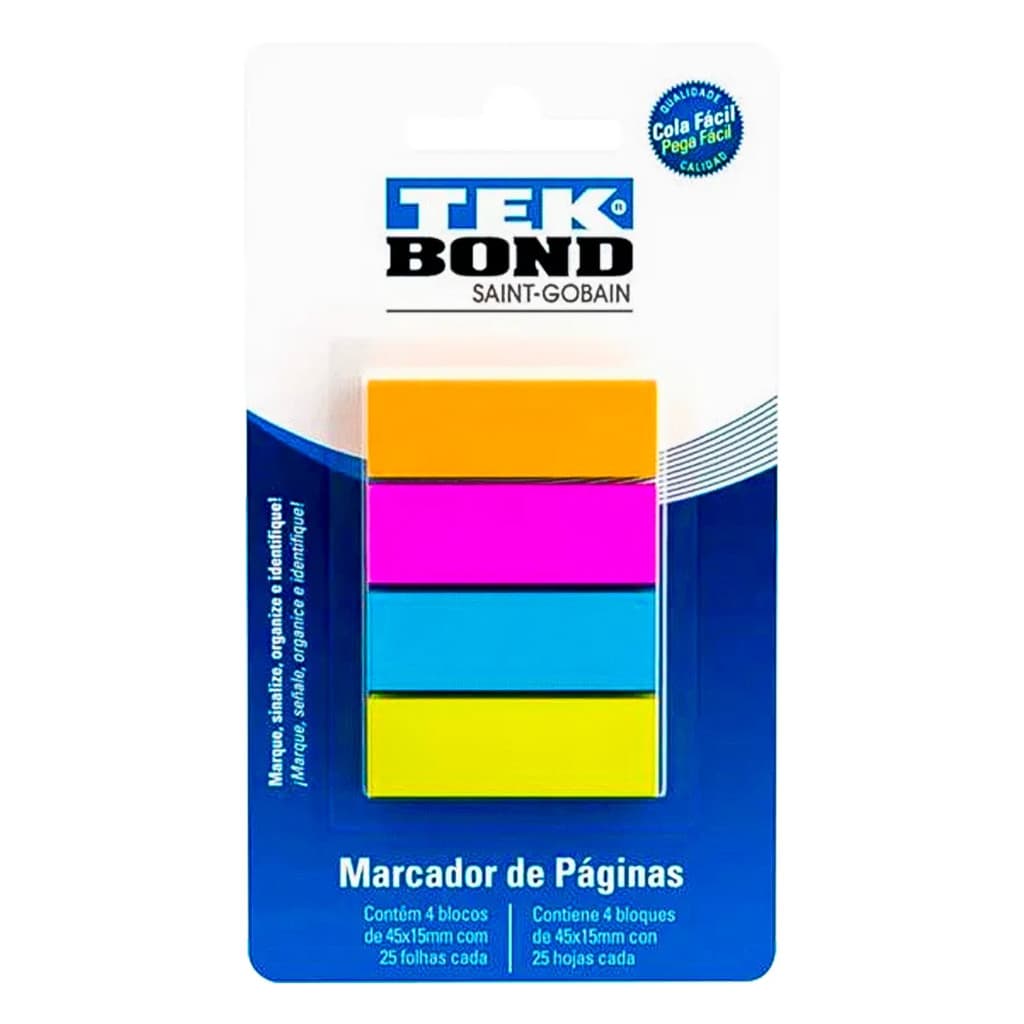 MARCADOR DE PAGINA - TEK BOND