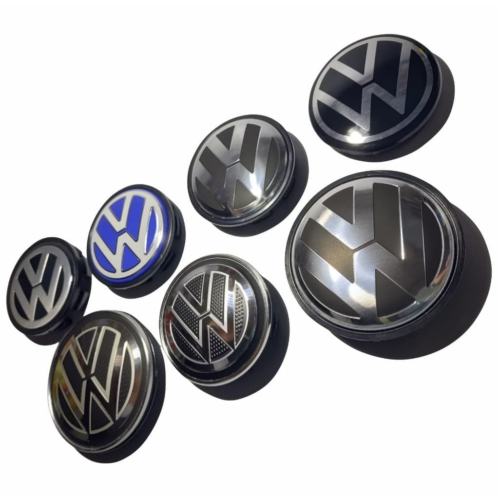 Jogo Calotinha Calota VW Miolo Centro VW Volkswagen aluminio amarok jetta nivus virtus fox gol passat
