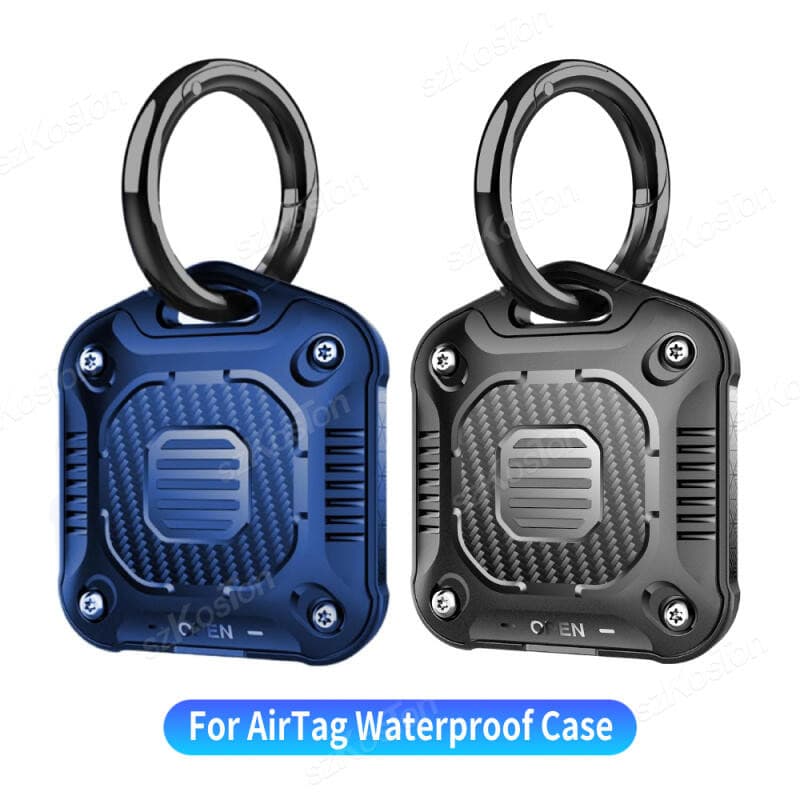 Capa Protetora TPU Para AirTag , À Prova D'água IP67 Com Chaveiro GPS Rastreador , Bolsa Animais De Estimação