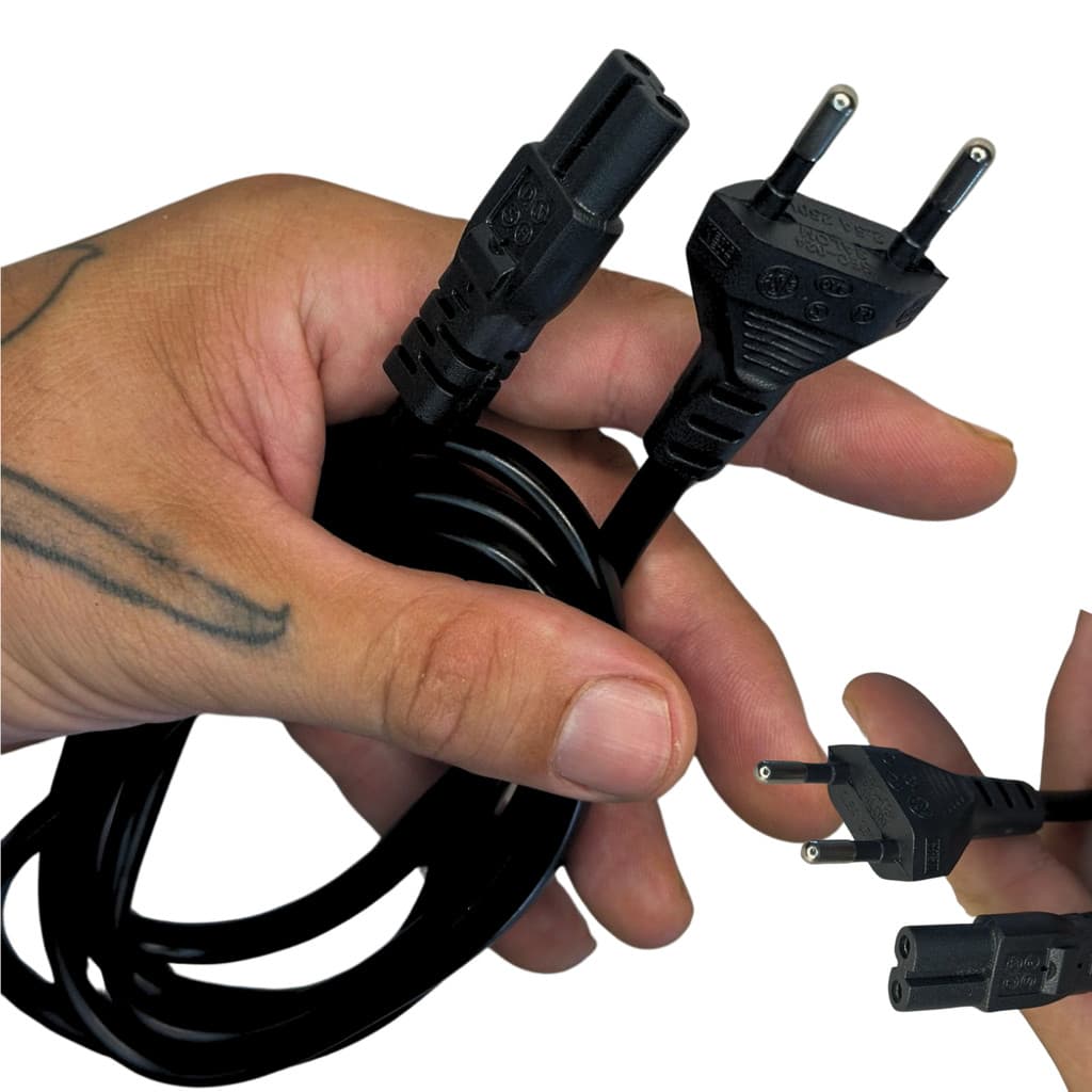 Cabo de Força Bivolt Bipolar Para Caixa de Som Amvox Power Aca 880