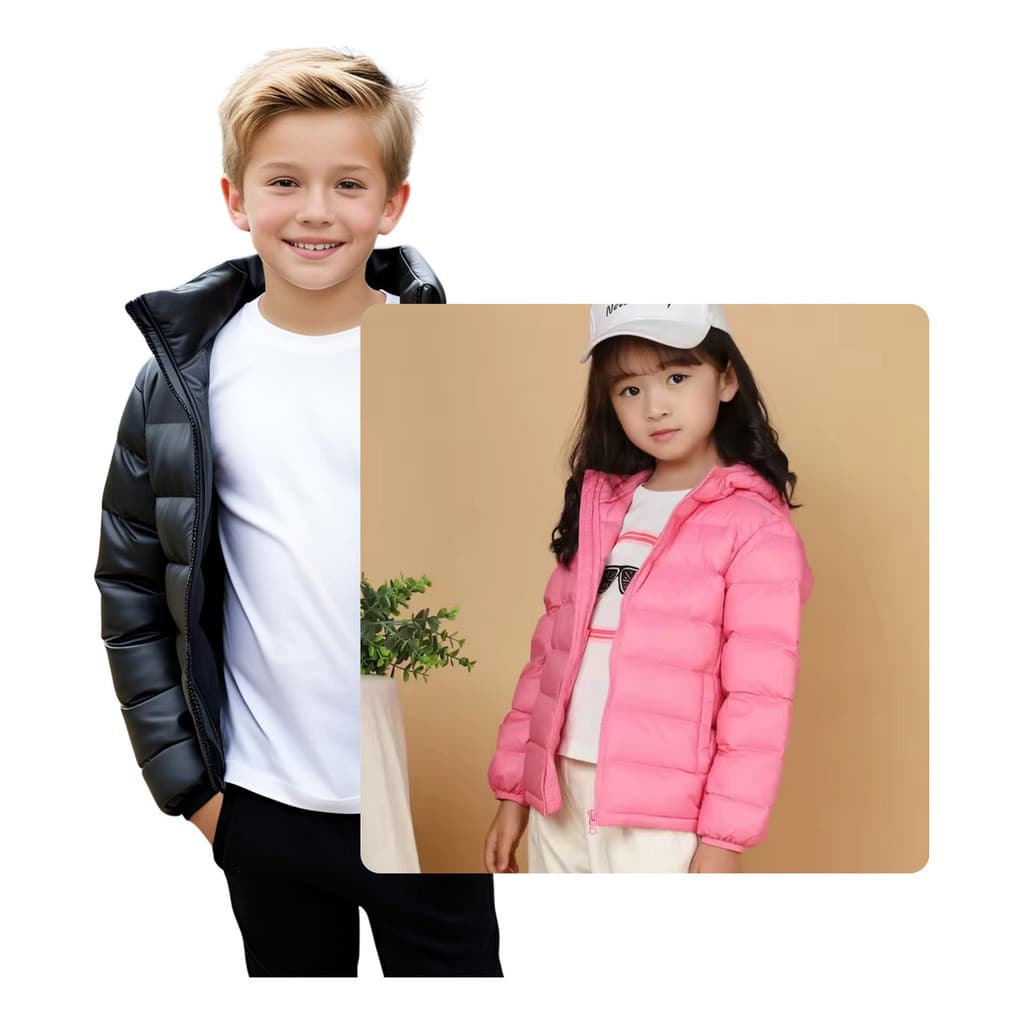 Jaqueta Infantil Menino Menina Blusa Peluciada Casaco Bobojaco Frio Intenso