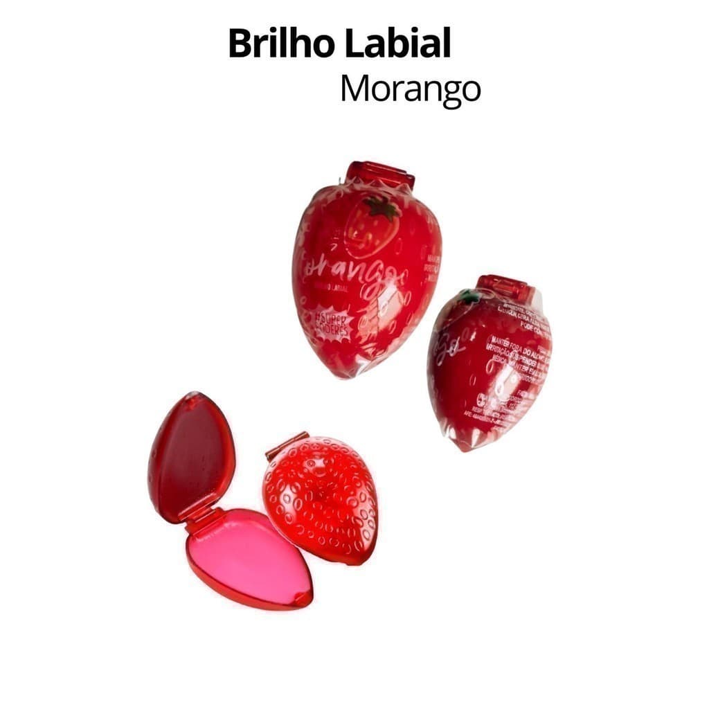 Brilho Labial Morango SuperPoderes