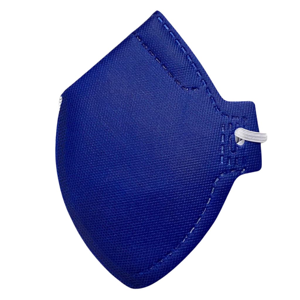 Kit 20 Máscaras Descartável Azul Respirador Proteção Facial PFF2 Sem Válvula Respiratória EPI Atacado
