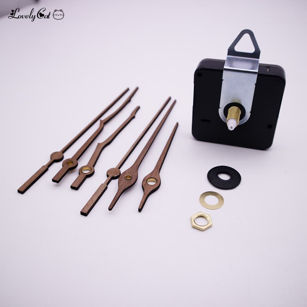 LOH-1 Conjunto De Acessórios Decorativos Para Relógio De Parede De Quartzo Doméstico , Mecanismo De Movimento , Ponteiro