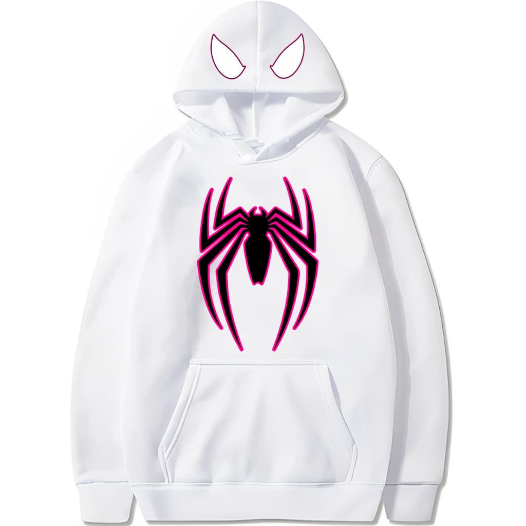 Moletom Basico Blusa de Frio Homem Aranha Com Capuz Mascara Streetwear Unissex Promoção Envio Rápido Suéter, agasalho