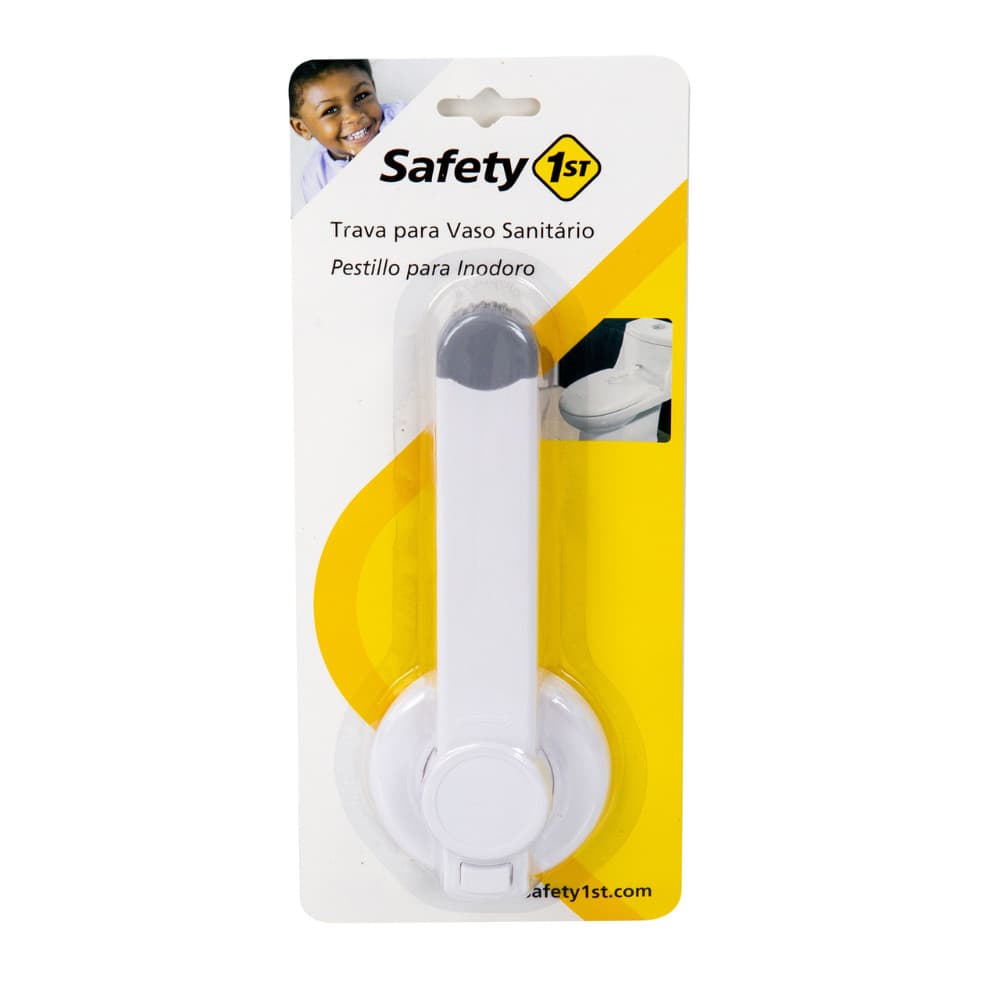 Trava P/ Vaso Sanitário Safety 1st Branco Proteção Infantil