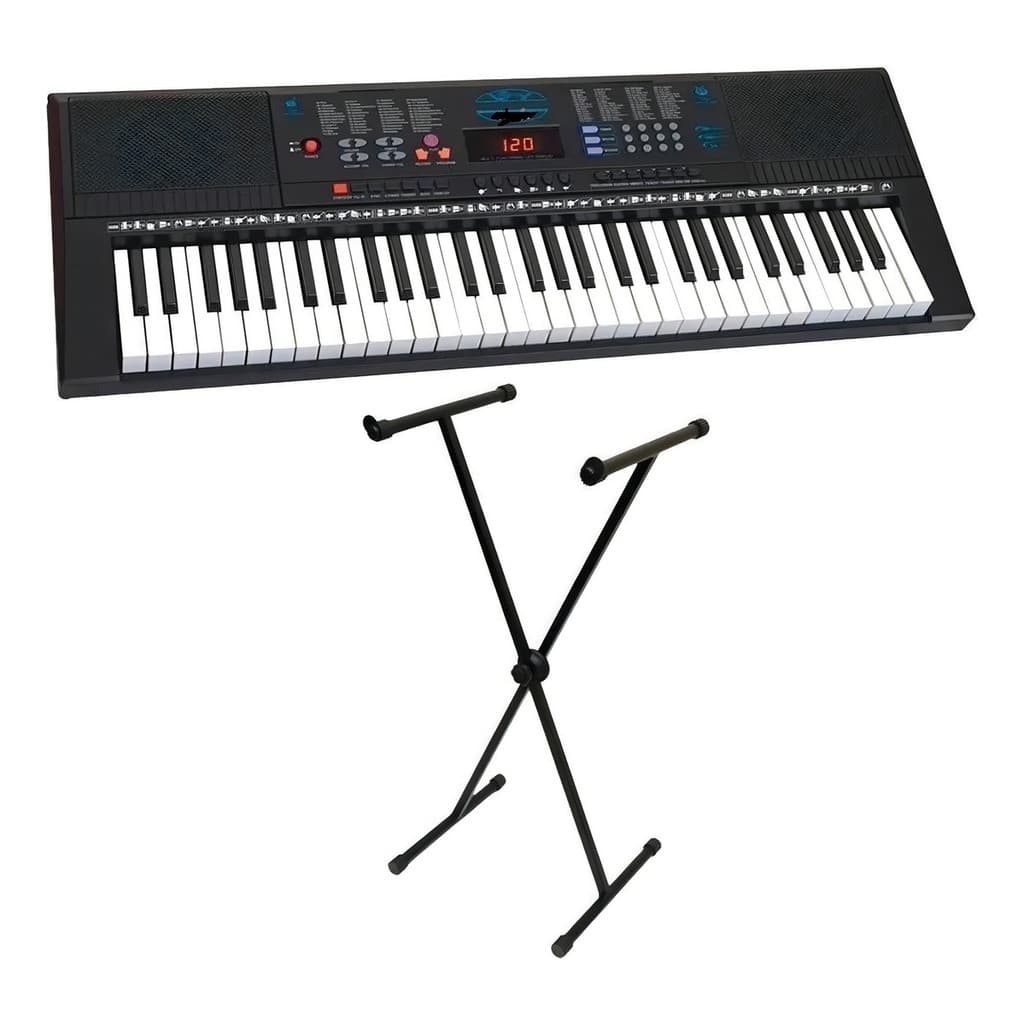Teclado Iniciante+suporte Pedestal Resistente Spring Tc161