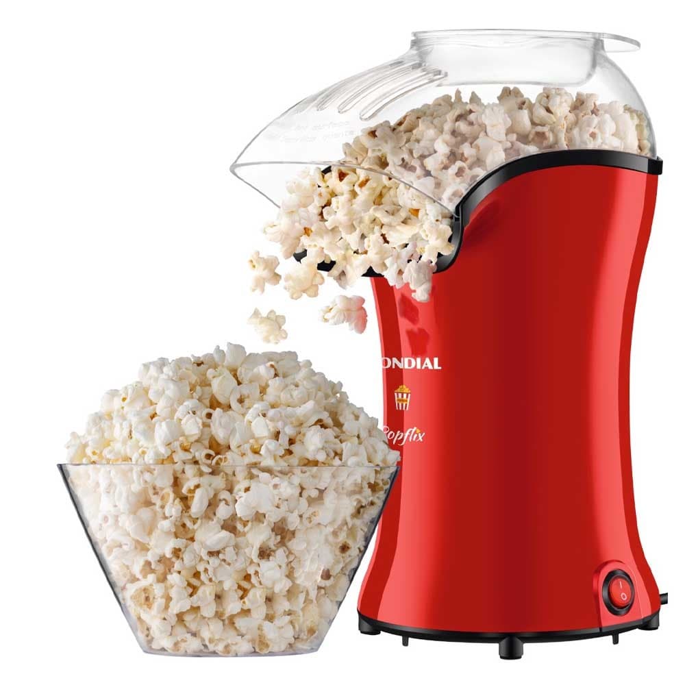 Pipoqueira Popflix Pp-03 1200w Vermelha Mondial 110V