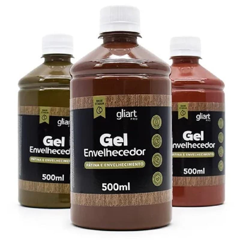 Gel Envelhecedor 500ml Tabaco Gliart